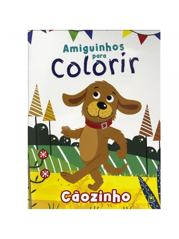 AMIGUINHOS PARA COLORIR - CÃOZINHO
