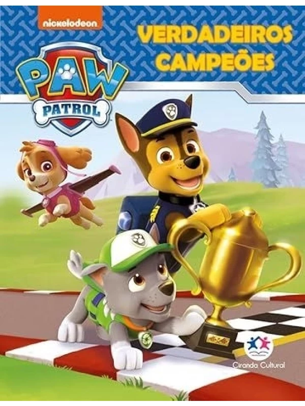 MINILIVRO - PAW PATROL - VERDADEIROS CAMPEÕES