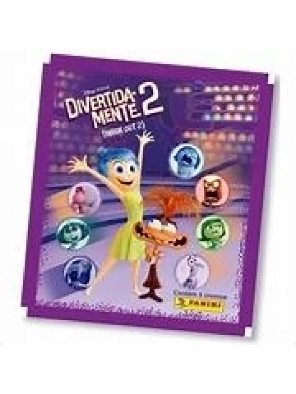 ENVELOPE COM 5 FIGURINHAS  - DIVERTIDAMENTE 2