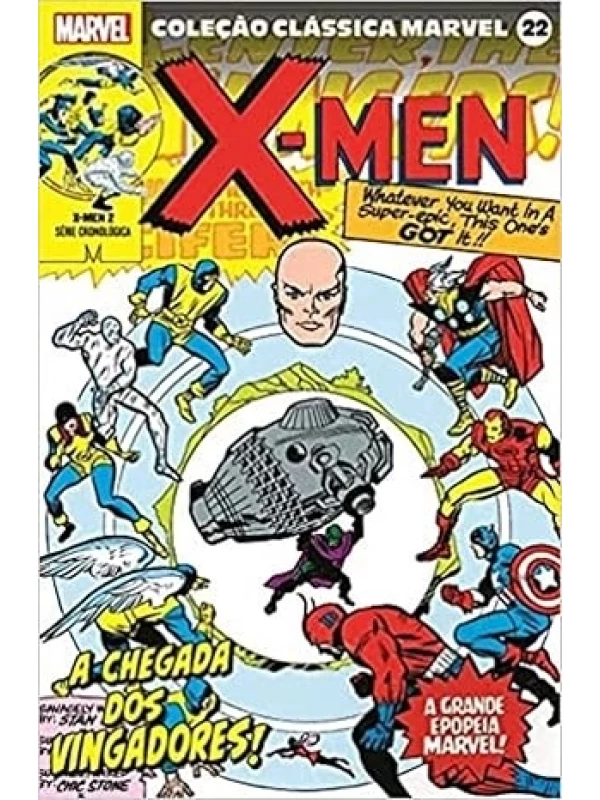 COLEÇÃO CLÁSSICA MARVEL X-MEN 2 - SÉRIE CRONOLÓGICA