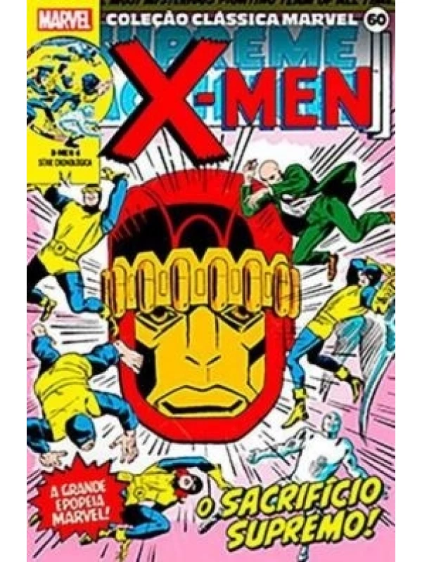 COLEÇÃO CLÁSSICA MARVEL X-MEN 4 - SÉRIE CRONOLÓGICA