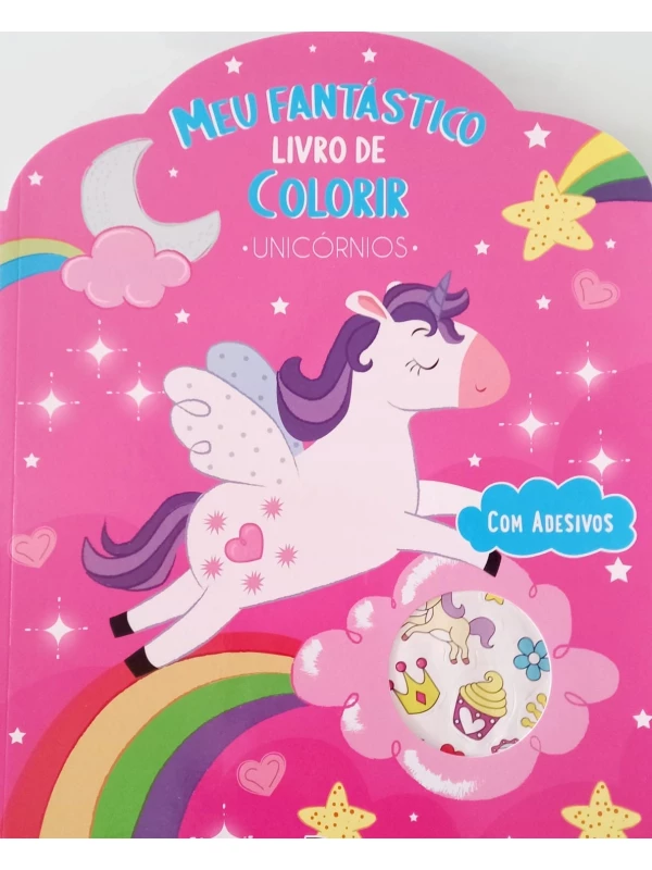 MEU FANTÁSTICO LIVRO DE COLORIR - UNICÓRNIOS