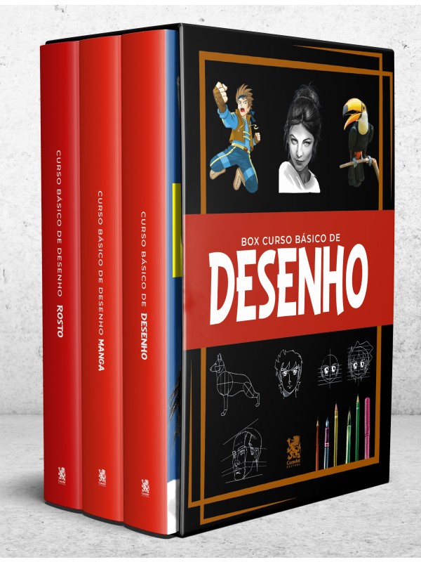 BOX CURSO BÁSICO DE DESENHO 
