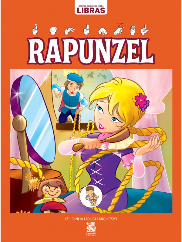 CONTOS CLÁSSICOS EXTRA LIBRAS - RAPUNZEL