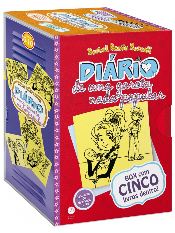 Box Diário de uma garota nada popular (Vol. 6 a 10 - Edição de bolso)