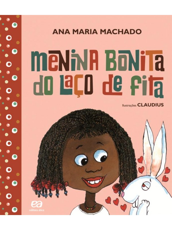 Menina bonita do laço de fita