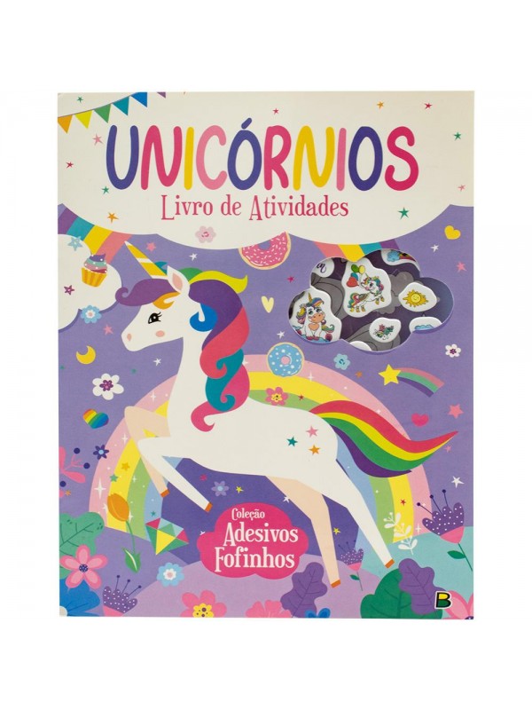COLEÇÃO ADESIVOS FOFINHOS - UNICÓRNIOS