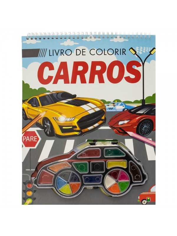 LIVRO DE COLORIR - CARROS
