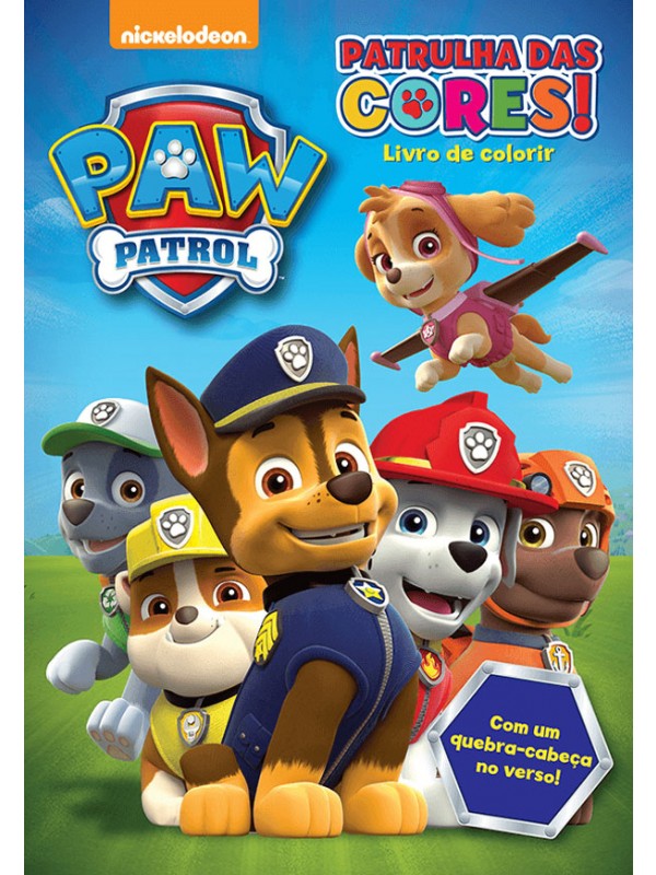 PAW PATROL - PATRULHA DAS CORES!