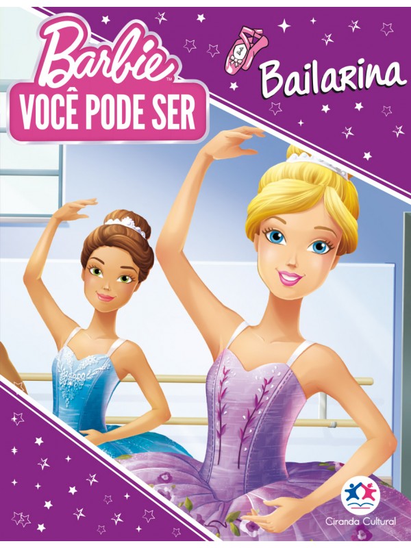 MINILIVRO - BARBIE - VOCÊ PODE SER BAILARINA