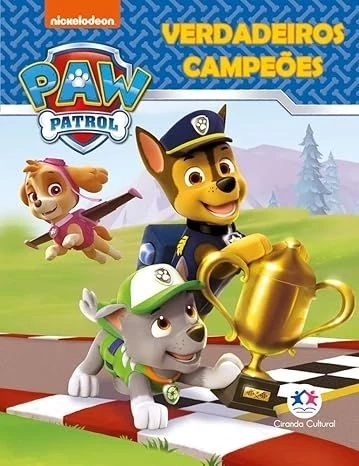 MINILIVRO - PAW PATROL - VERDADEIROS CAMPEÕES