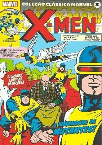COLEÇÃO CLÁSSICA MARVEL X-MEN 1 - SÉRIE CRONOLÓGICA
