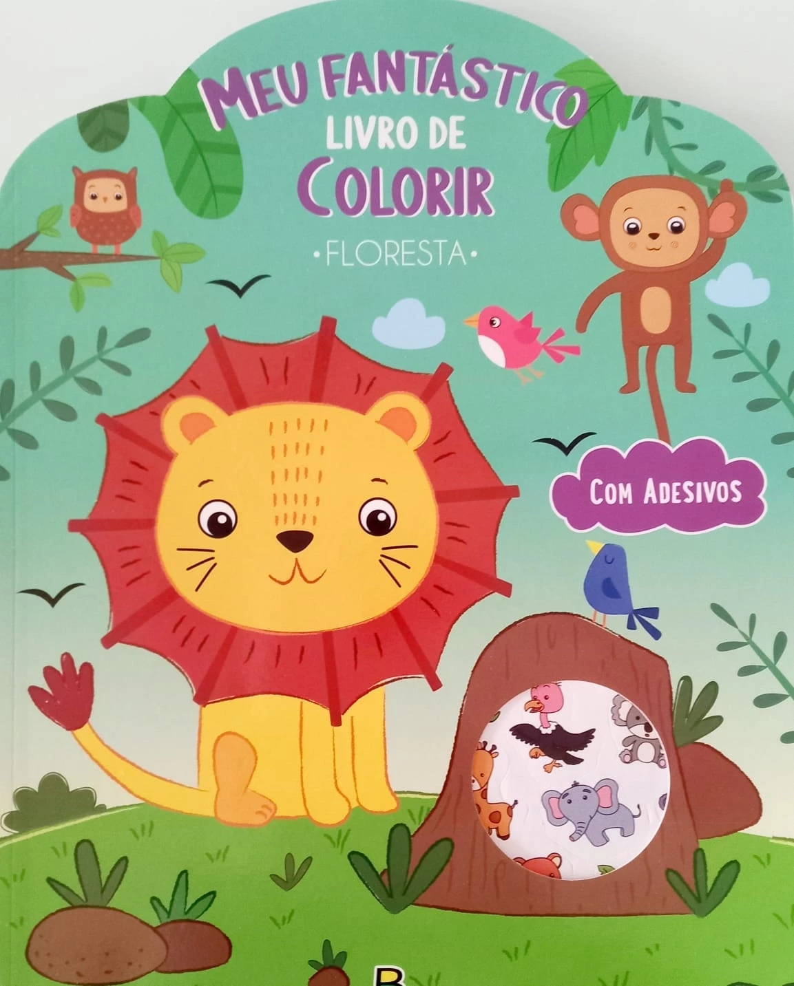 MEU FANTÁSTICO LIVRO DE COLORIR - FLORESTA