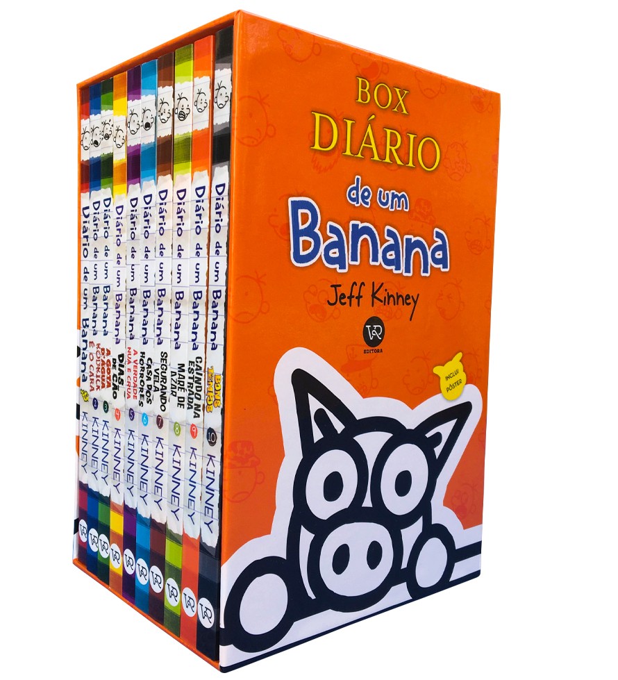DIÁRIO DE UM BANANA BOX - VOLUME 1 AO 10