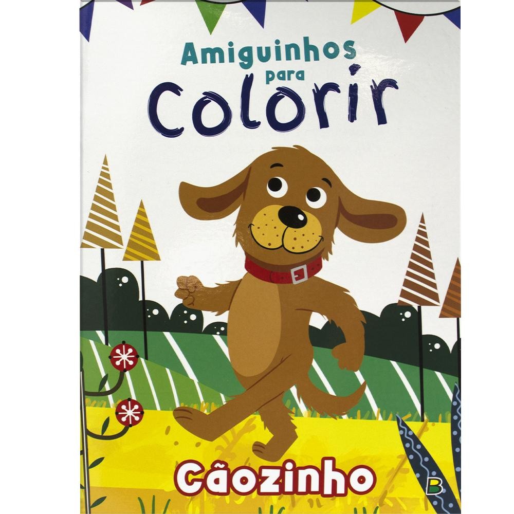 AMIGUINHOS PARA COLORIR - CÃOZINHO