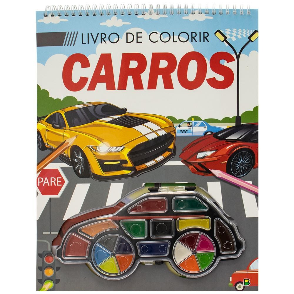 LIVRO DE COLORIR - CARROS