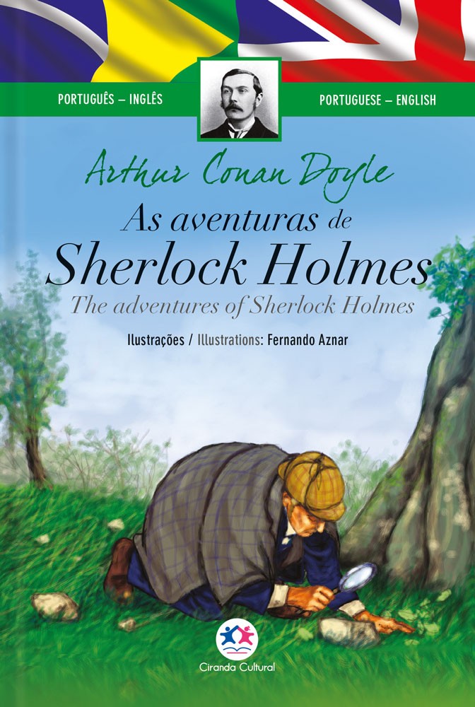 AS AVENTURAS DE SHERLOCK HOLMES - EDIÇÃO BILÍNGUE INGLÊS/PORTUGUÊS