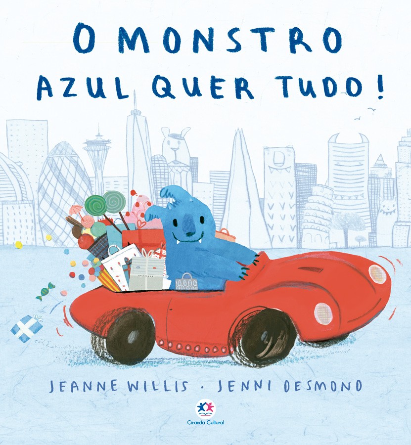 O monstro azul quer tudo!