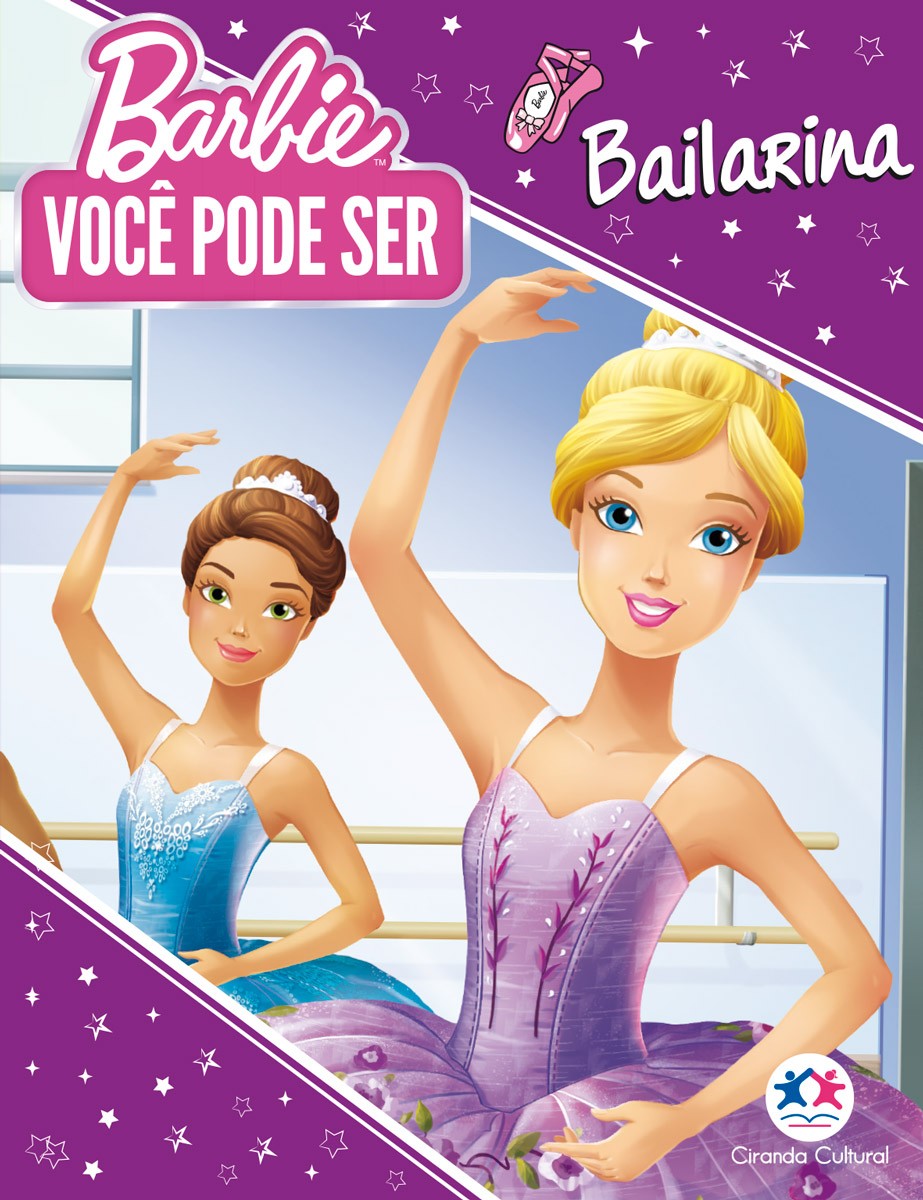 MINILIVRO - BARBIE - VOCÊ PODE SER BAILARINA