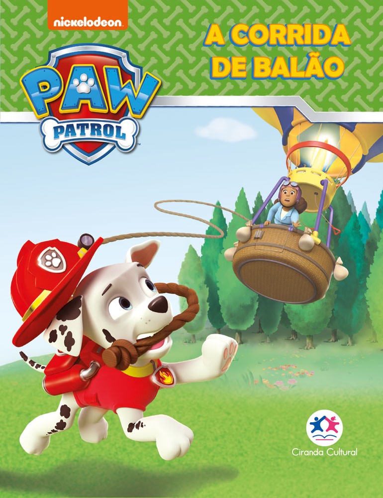 MINILIVRO - PAW PATROL - A CORRIDA DE BALÃO