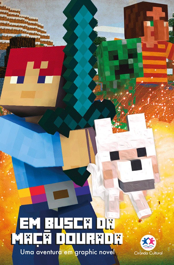 MINECRAFT VOL. 01 - EM BUSCA DA MAÇA DOURADA
